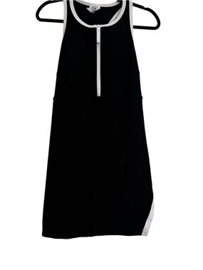 SAGE collective Tennis Dress Black Size L Built In Shorts Athletic Pickleball